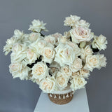 White Peony Roses